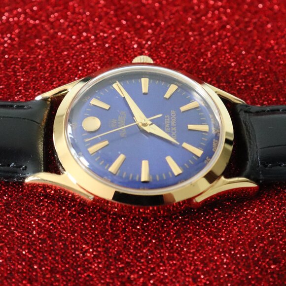 Vintage Roamer Swiss-made, professionally refurbished: 17‑Jewel Manual Wind - Picture 4 of 8